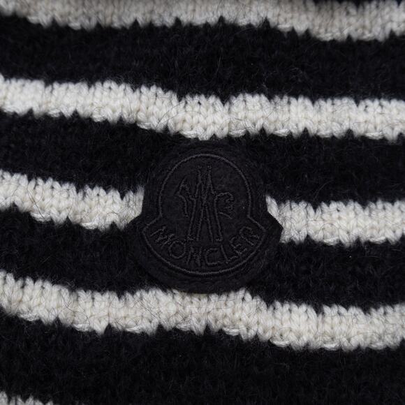 1.6k$ MONCLER Striped Cardigan Tricot Wool Down Jacket Size : XS - Picture 9 of 16